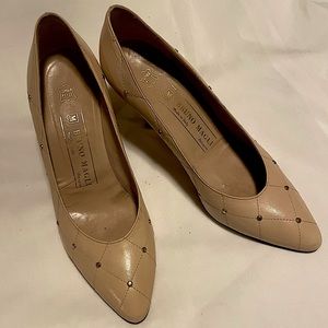 Vintage Italian leather pumps 7.5